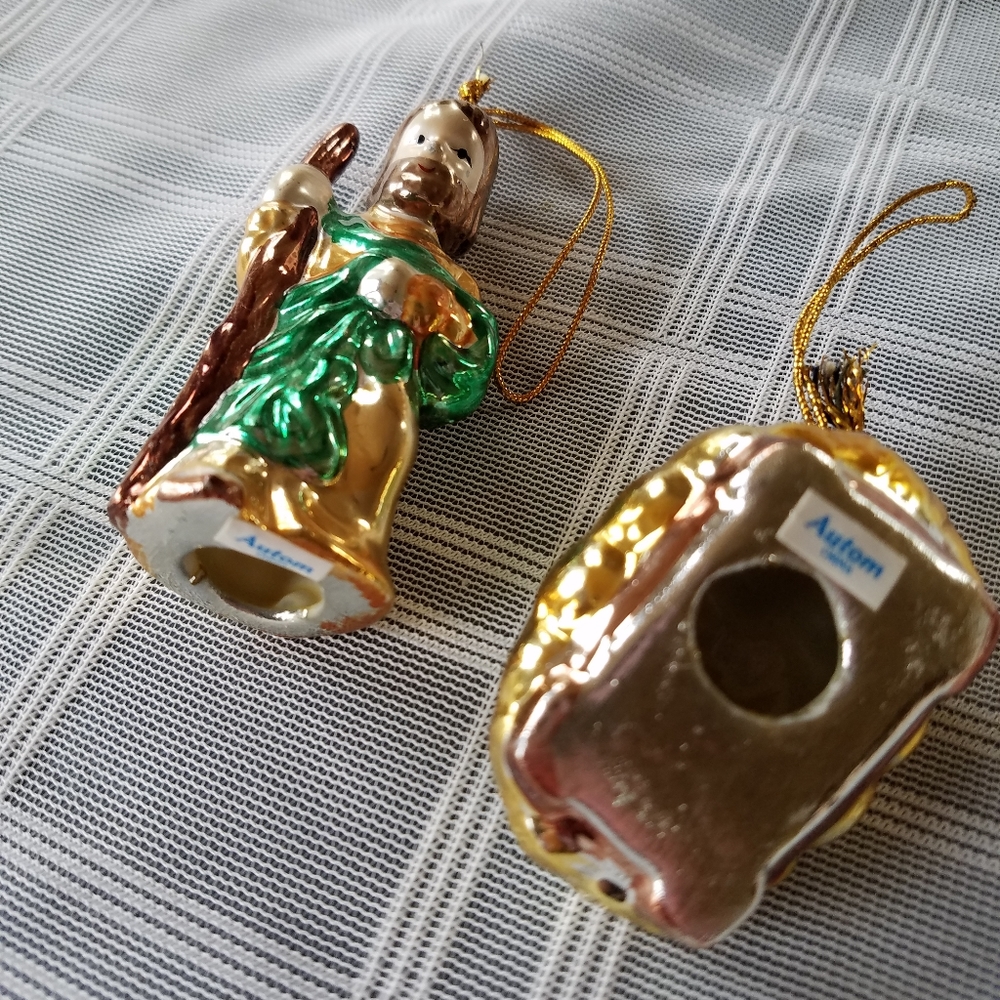 Two Religious Christmas Ornaments - Picture 2 of 4
